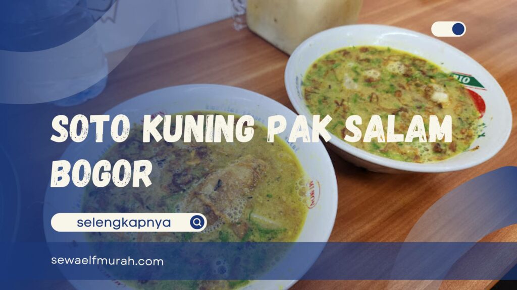 Soto Kuning Pak Salam Bogor